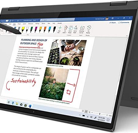 Lenovo IdeaPad Flex 5i 14" Convertible Laptop, FHD (1920 x 1080) Touch Display, Intel Core i5-1135G7 Processor, 8GB DDR4 RAM, 512GB SSD, Intel Iris Xe Graphics, Windows 11, Graphite Grey