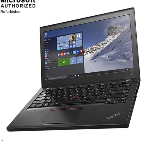 Lenovo ThinkPad X260 6th Gen 12.5 Inch Laptop , Intel Core i5 6300U up to 3.0GHz, 8G DDR4, 256GB SSD, WiFi, BT 4.0, HDMI, Mini DP, USB 3.0, Win 10 64 Bit