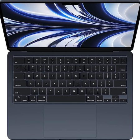 Apple 2022 MacBook Air Laptop M1 Chip, 13.6" Retina Display, 8GB RAM, 256GB SSD Storage, Backlit Keyboard, FaceTime HD Camera, Touch ID. Works with iPhone/iPad.